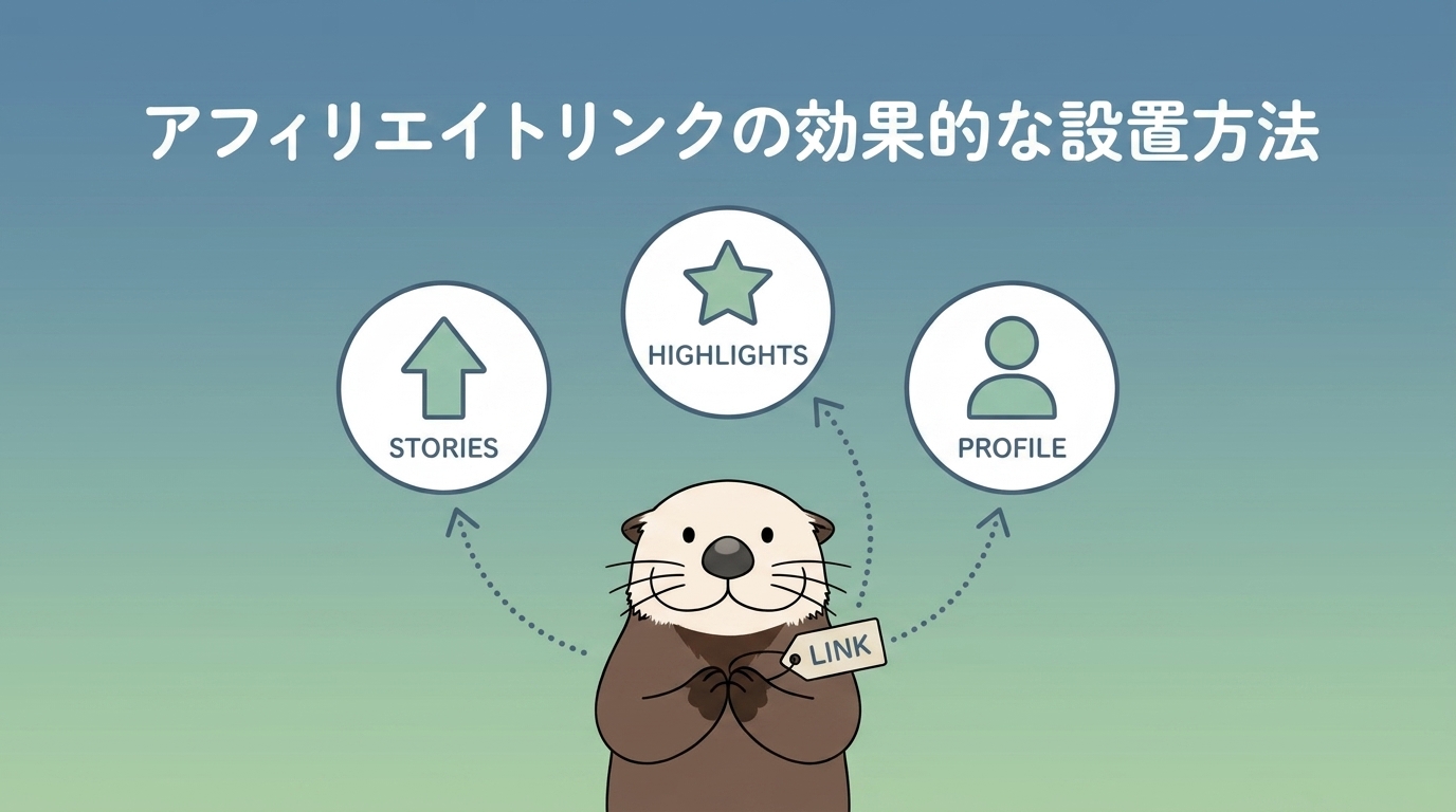 アフィリエイトリンクの効果的な設置方法