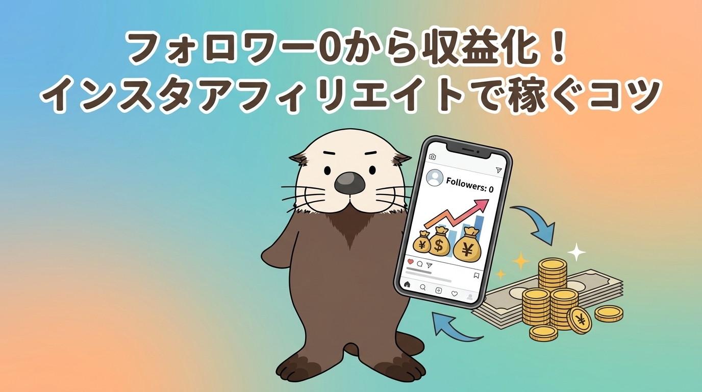 フォロワーゼロから稼ぐコツ